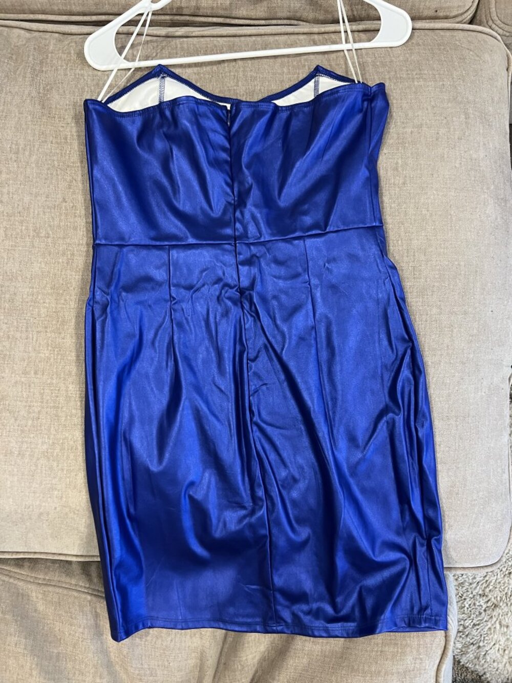 Metallic Mini Dress (L) - Picture 4 of 5